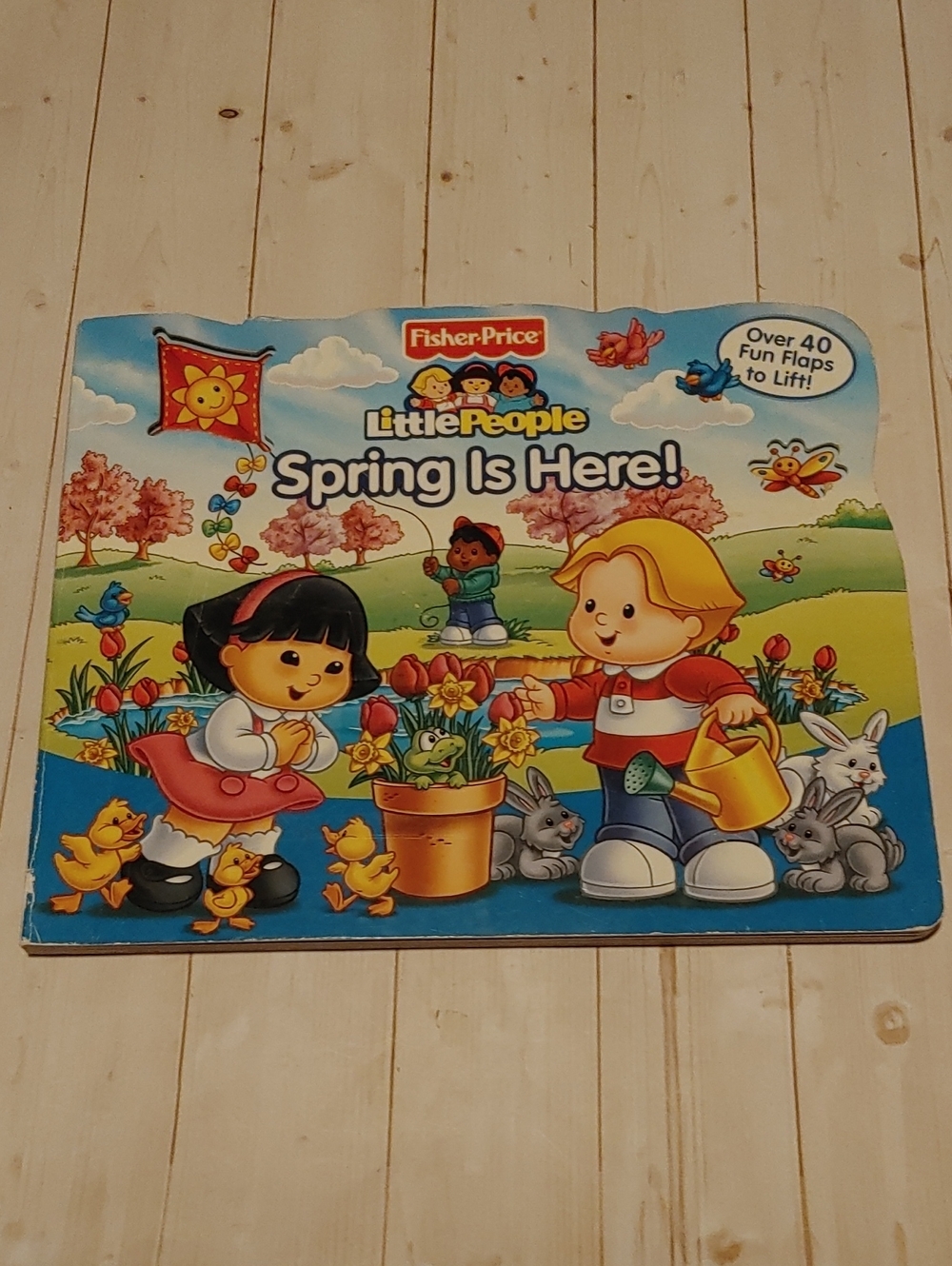 Little People Spring Is Here Baby Toddler Flap Book Fisher Price